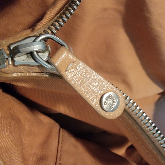 Authentic Celine Boogie Camel Leather Handbag - Picture 9 of 13